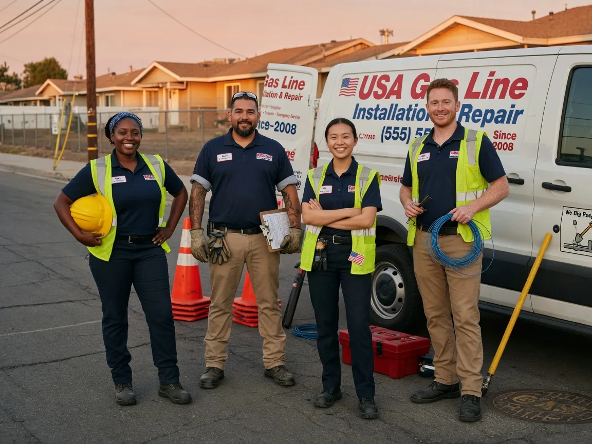 Gas Line Installation company in Leesburg, IN